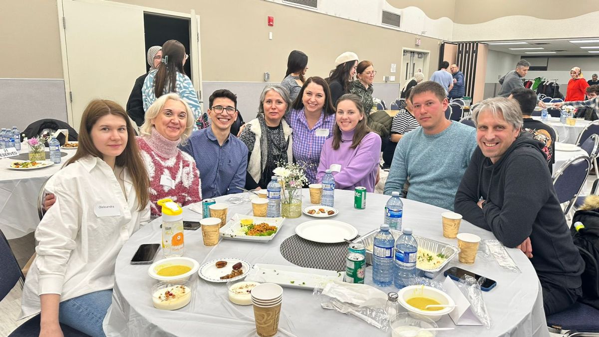 Ramadan Dinner with newcomers