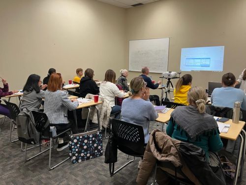 New English classes have started! 